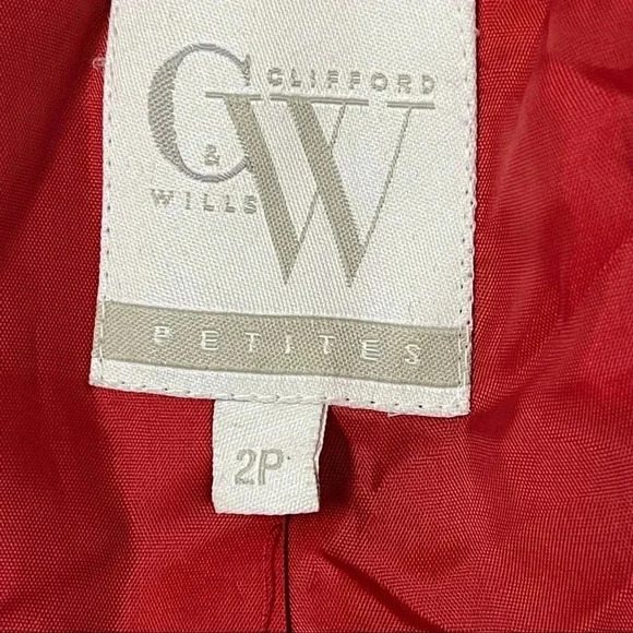 CLIFFORD & Wills Vintage‎ Red Wool Blazer - Picture 2 of 6
